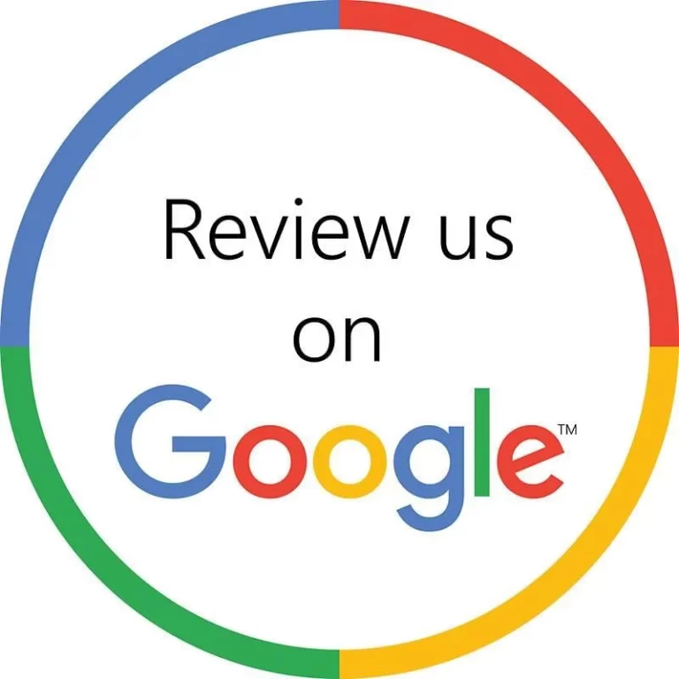 A banner saying "Review us on Google"